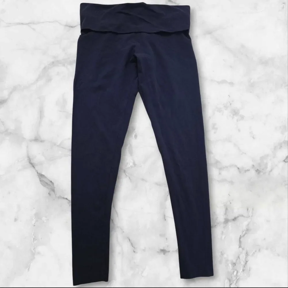 Victoria Secret Medium Yoga Pants Navy Blue